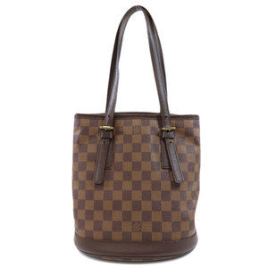 Louis Vuitton Marais Damier Ebene Handbag Damier Canvas